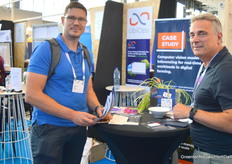 Markus Berns of BASF and Eric van der Maten of UbiOps.